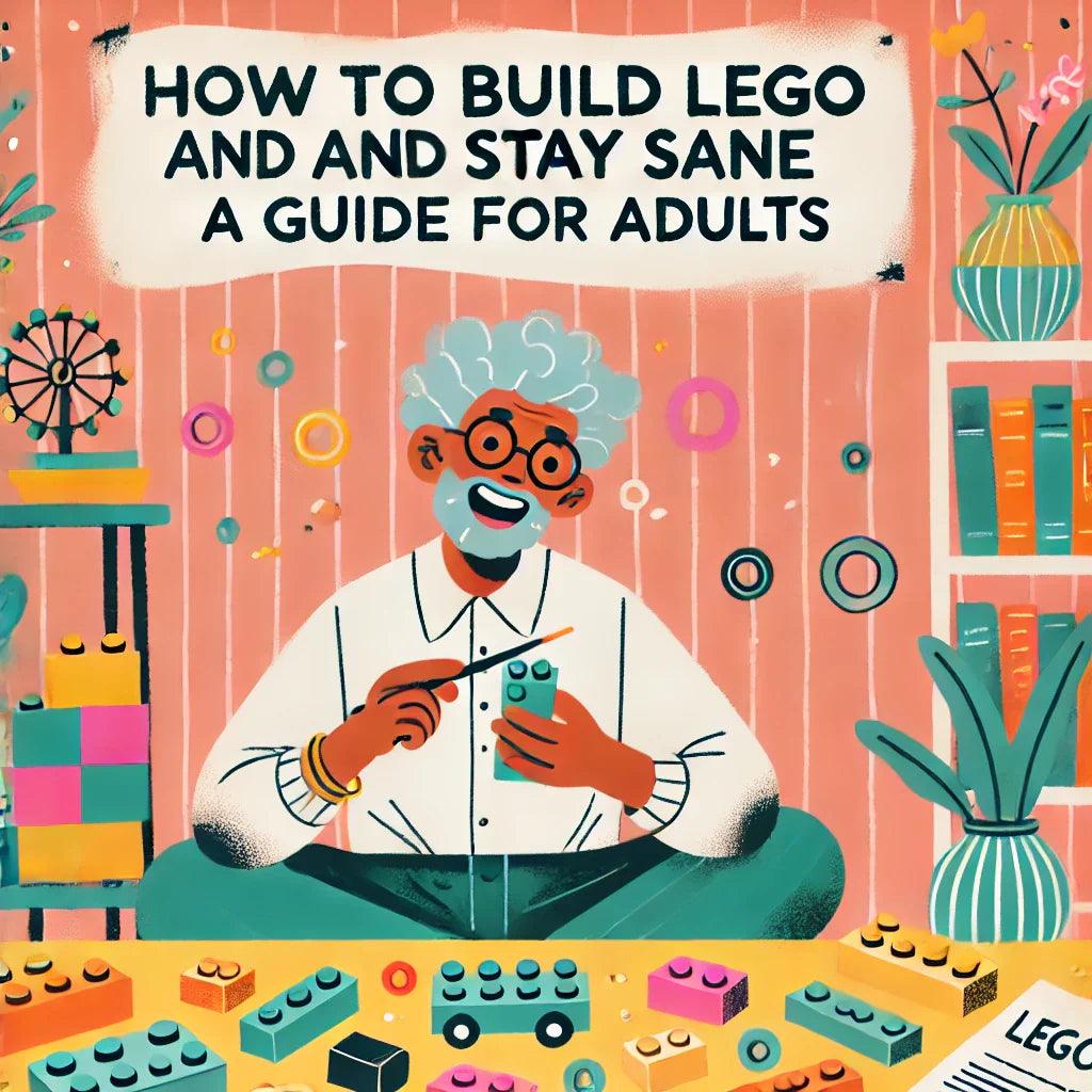 How to Build LEGO and Stay Sane: A Guide for Adults