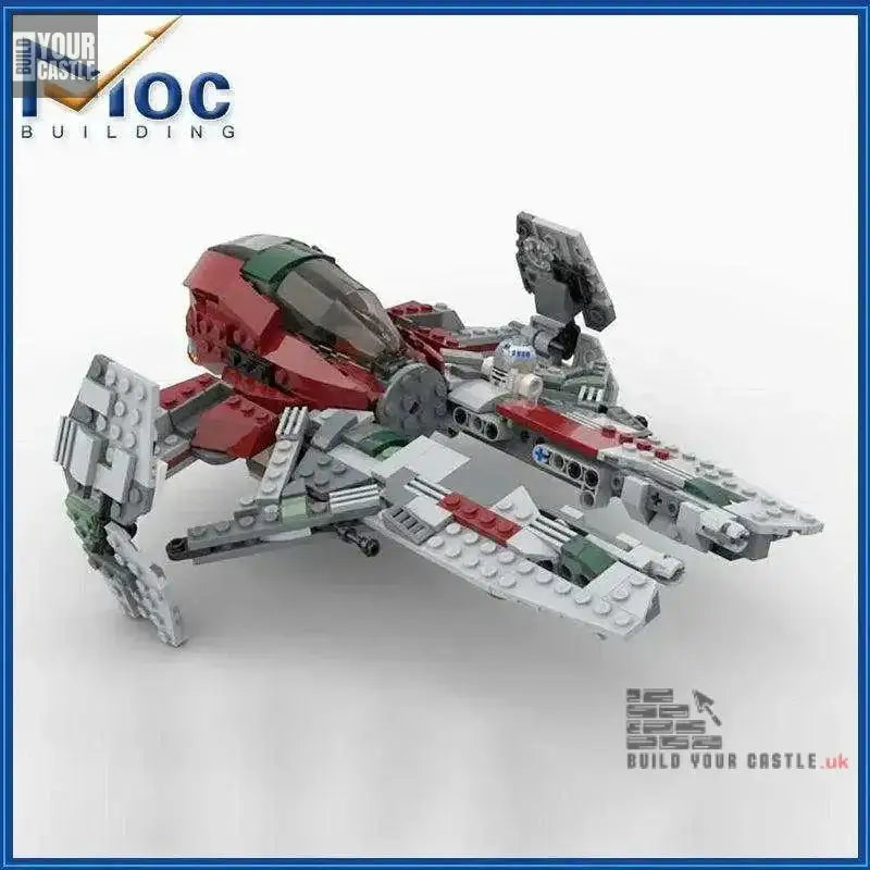 MOC Star Wars Jedi Interceptor building set BuildYourCastle