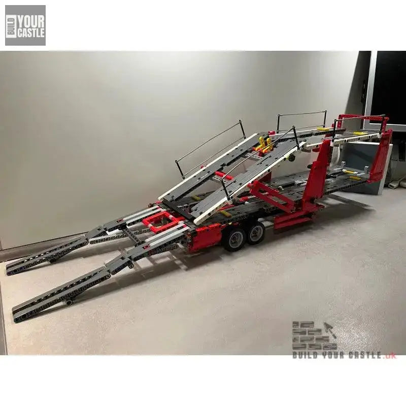 MOC Technic 42098 TRUCK mechanization building set - 1680 PCS - BuildYourCastle