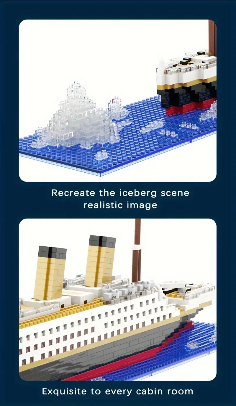 MOC Titanic building set