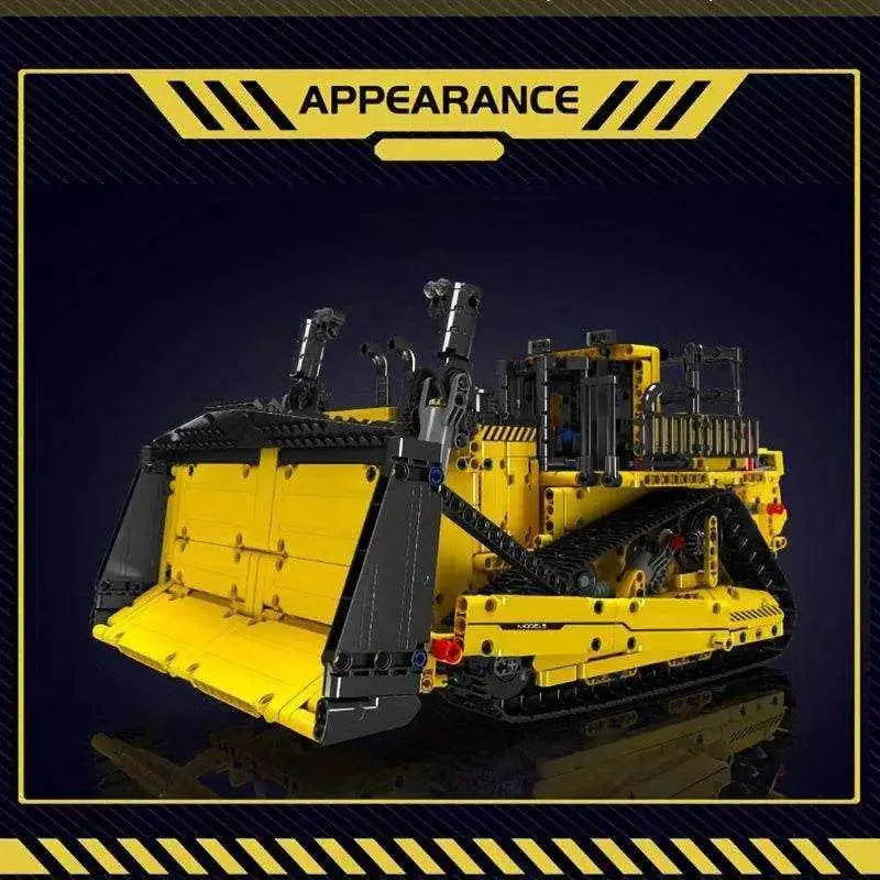 1508pcs Yellow construction dozer