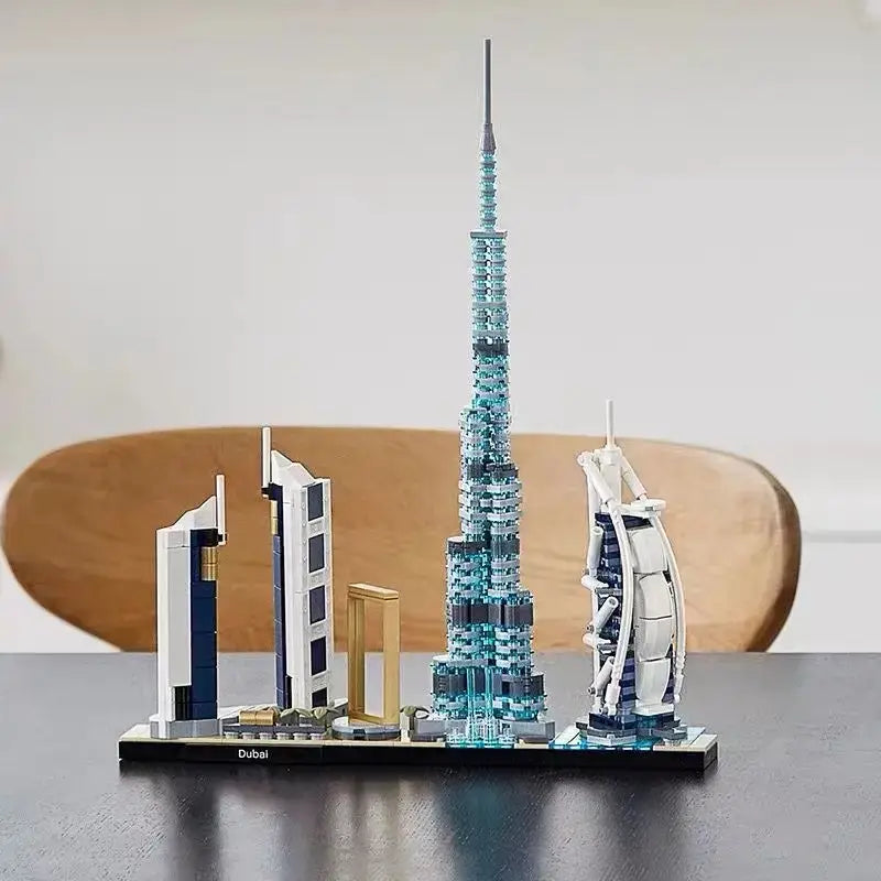 740pcs Dubai buildings panorama set