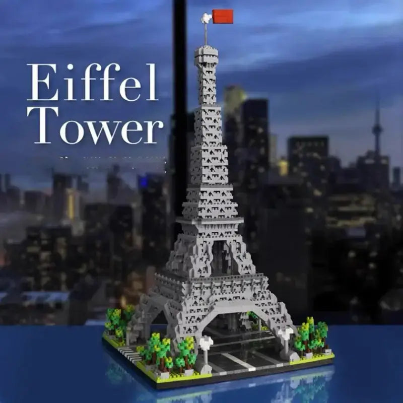 MOC Eiffel Tower Building 1765pcs