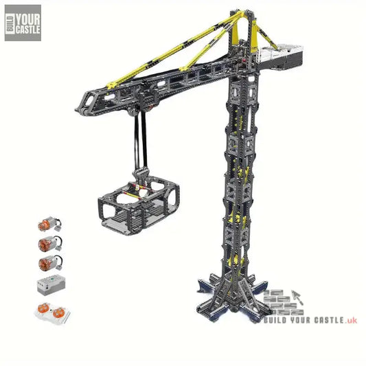 1797pcs Mould King Tower Crane - BuildYourCastle