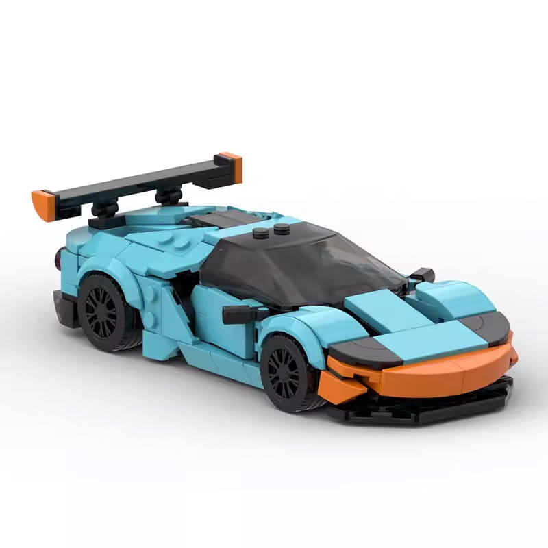 MOC MINI Cars Building Blocks Set MOC Domestic Building Blocks Car Model Assembly Sports Car Racing GT 8 Toy Gift