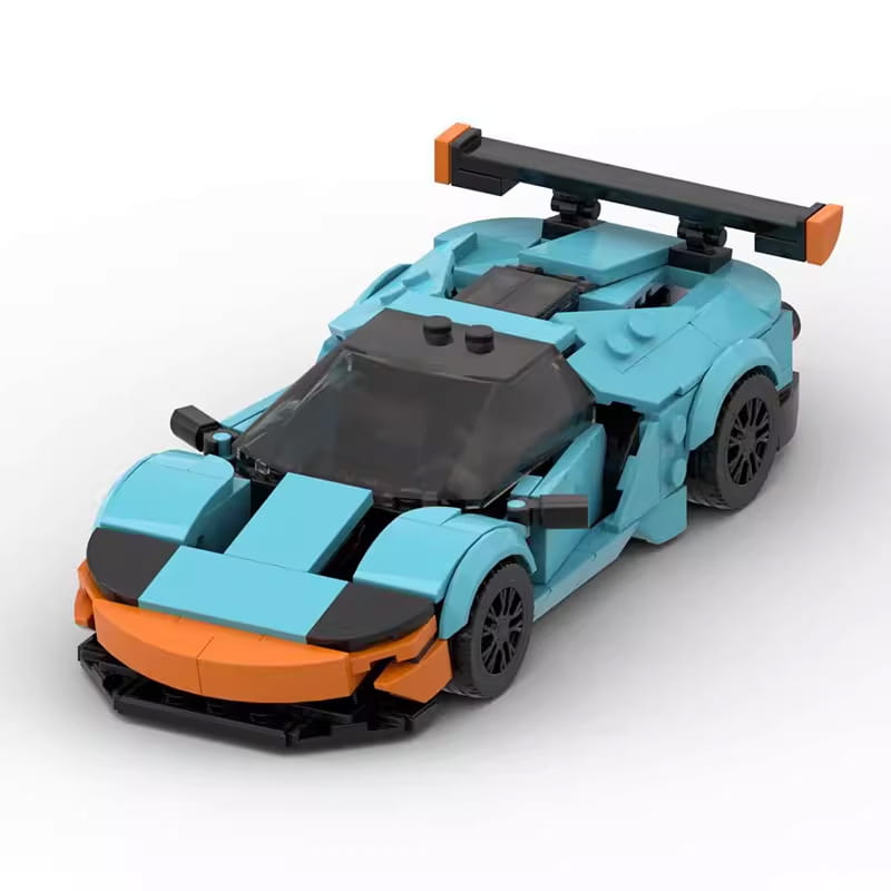 MOC MINI Cars Building Blocks Set MOC Domestic Building Blocks Car Model Assembly Sports Car Racing GT 8 Toy Gift