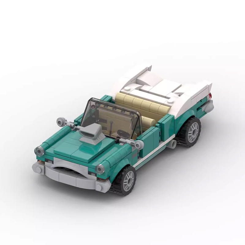 MOC MINI Cars Building Blocks Set MOC Small Particles Diy Assembling Building Blocks Toy Classic Car City Classic Car