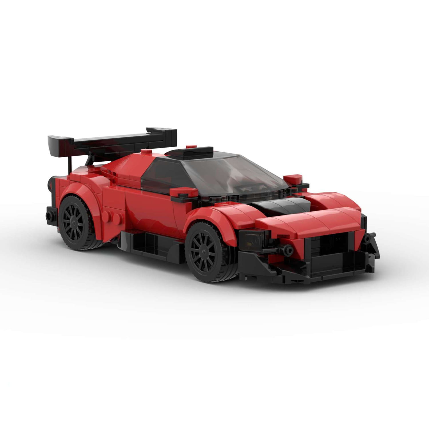 MOC MINI Cars Building Blocks Set Running Car Building Block Small Particle MOC Puzzle Technology DIY Toy