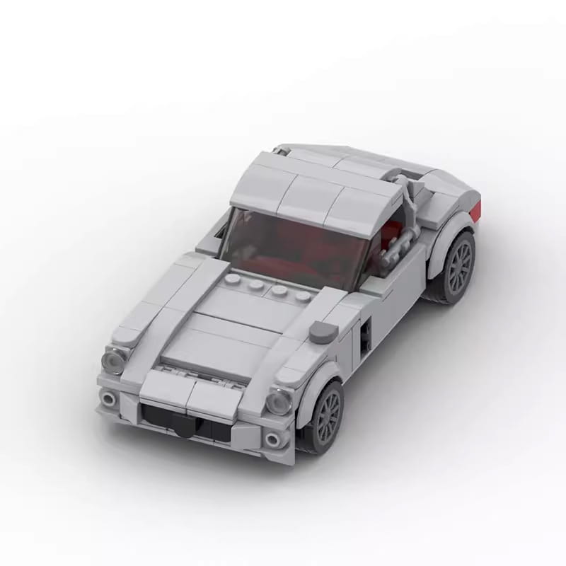 MOC MINI Cars Building Blocks Set Running Car Building Block Small Particle MOC Puzzle Technology DIY Toy