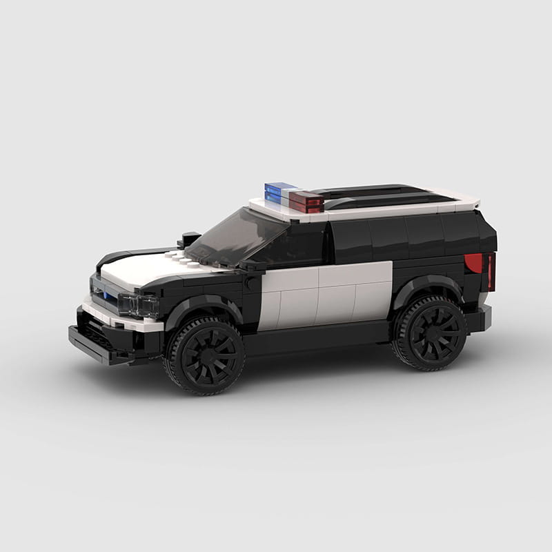 MOC MINI Cars Building Blocks Set Small Particle SUV City Explorer Police Car Moc Educational Education Assembled