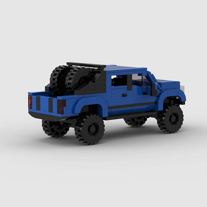 MOC MINI Cars Building Blocks Set Off-road Car Pickup Truck MOC Small Particle Building Blocks