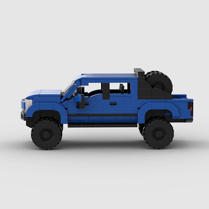 MOC MINI Cars Building Blocks Set Off-road Car Pickup Truck MOC Small Particle Building Blocks