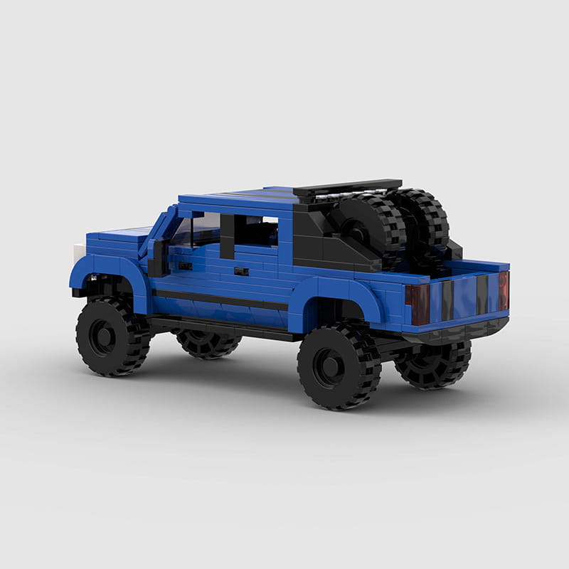 MOC MINI Cars Building Blocks Set Off-road Car Pickup Truck MOC Small Particle Building Blocks