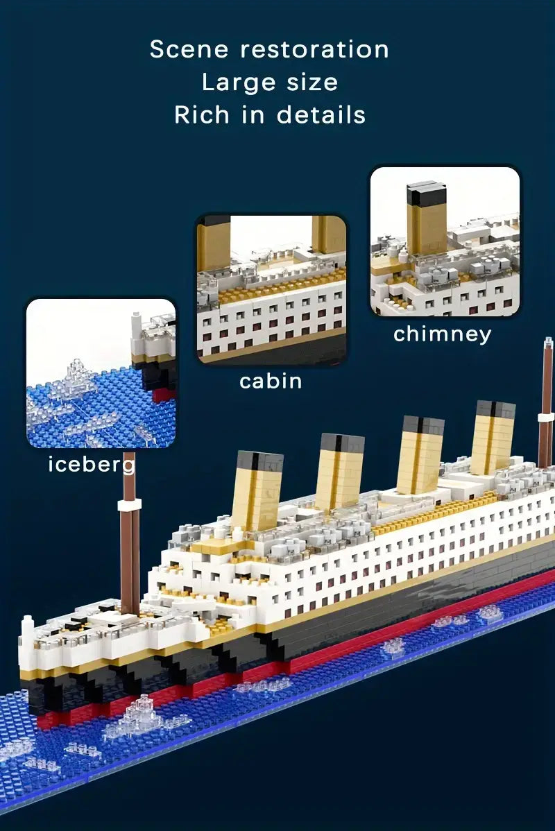 MOC Titanic building set