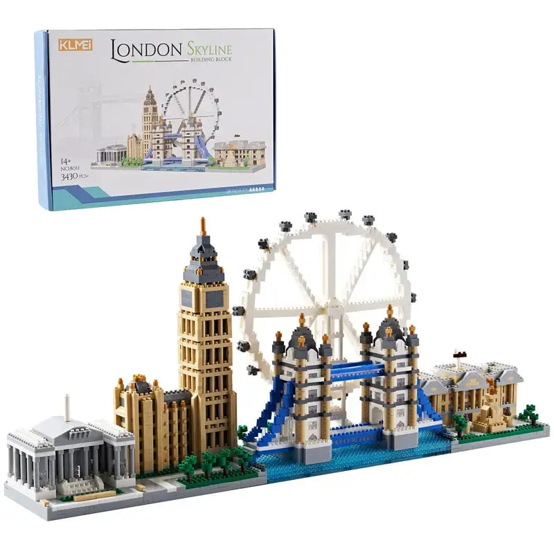 Build Your Own London Bridge - 3430pcs Architectural Model Kit for Adults - Perfect Gift for Any Occasion!