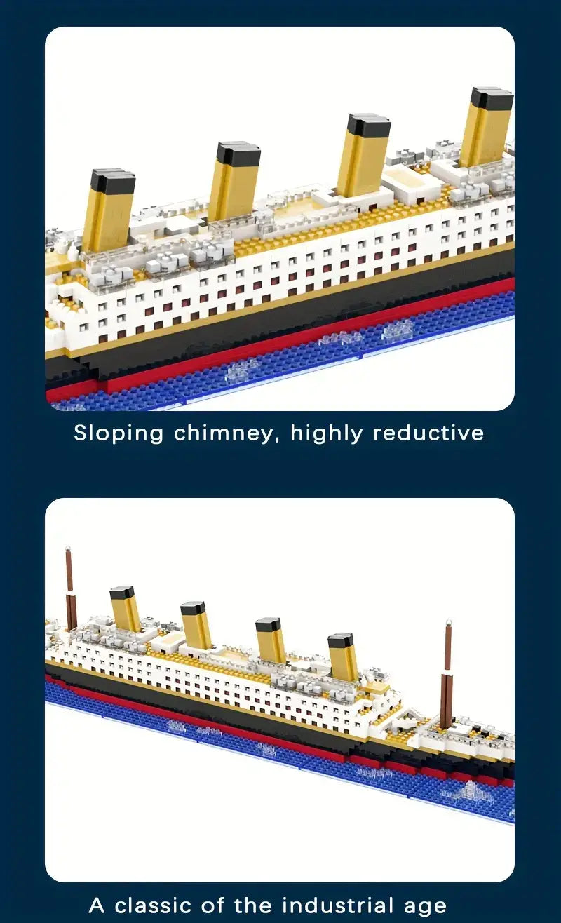 MOC Titanic building set