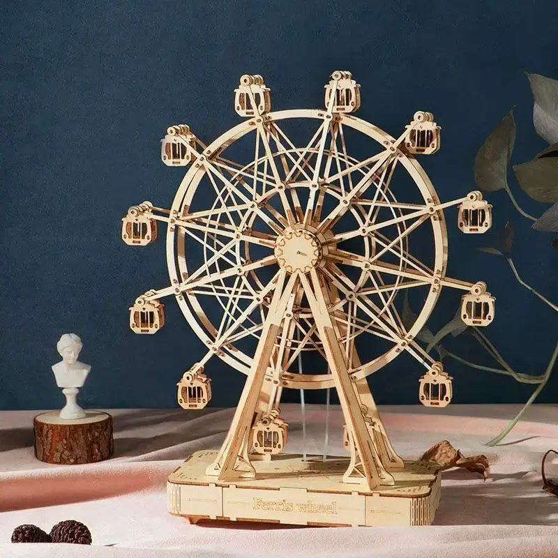 232pcs Robotime DIY Rotatable Ferris Wheel