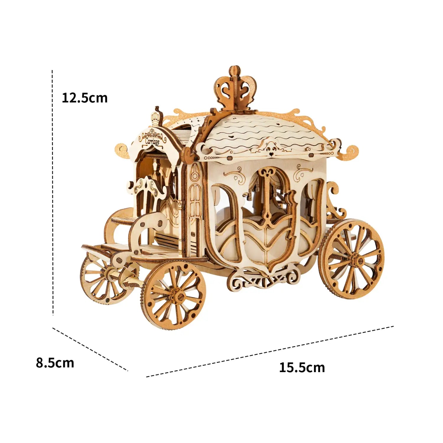 Robotime 3 Kinds DIY 3D Transportation Wooden Model