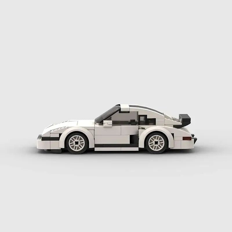 MOC MINI Cars Building Blocks Set Speed Champions New City Technique Racing Car Old Classic Sport Building Brick Super