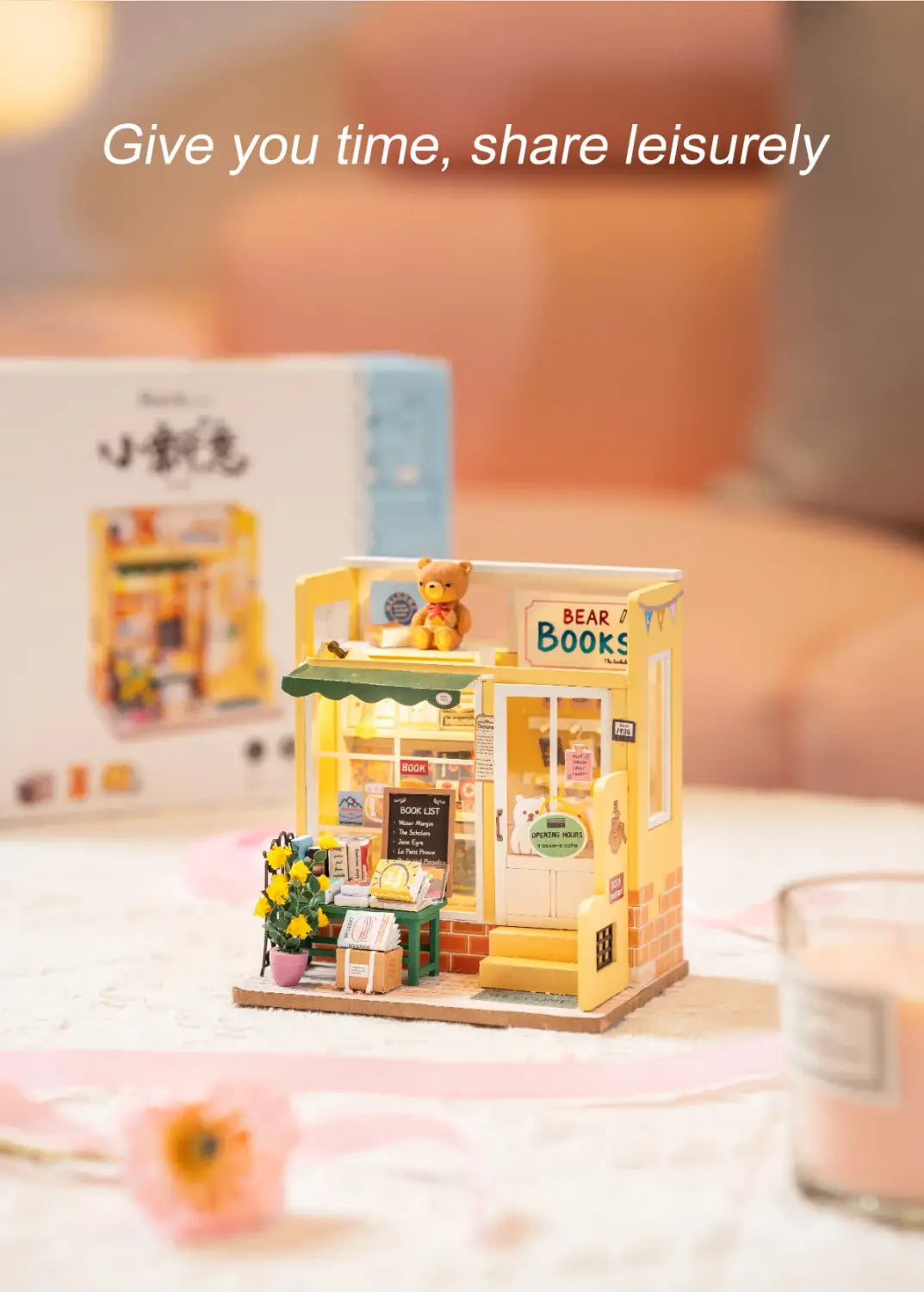 Robotime Rolife DIY Dollhouse Leisure Time Series