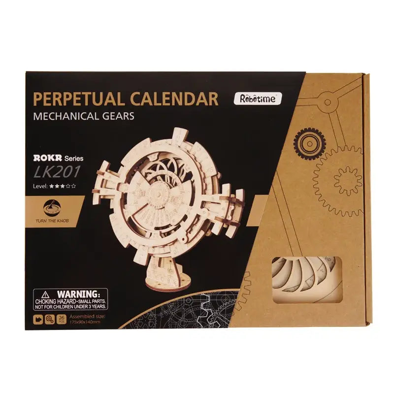 52pcs Robotime Creative DIY Perpetual Calendar