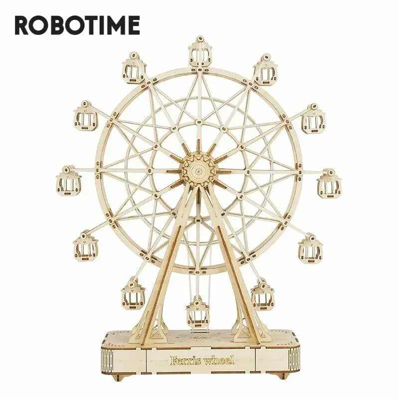 232pcs Robotime DIY Rotatable Ferris Wheel