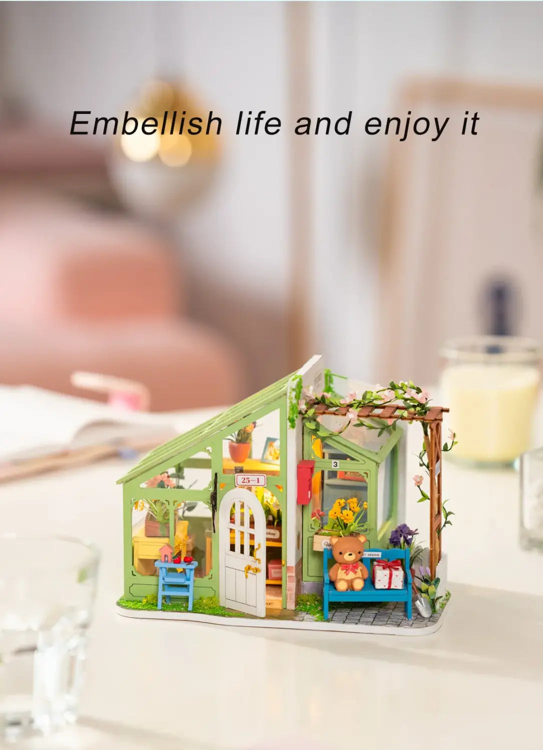 Robotime Rolife DIY Dollhouse Leisure Time Series