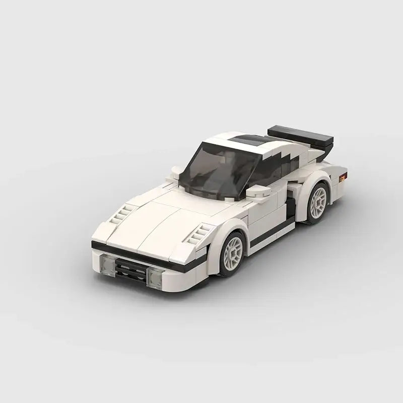 MOC MINI Cars Building Blocks Set Speed Champions New City Technique Racing Car Old Classic Sport Building Brick Super