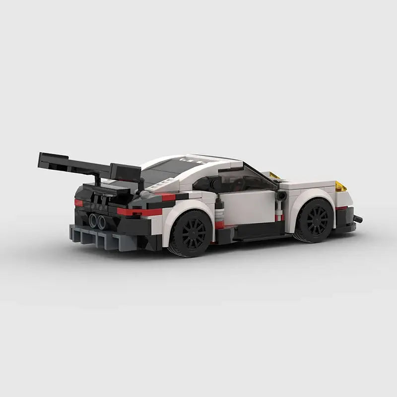 MOC BLOCKS BRICKS Minicar building set Porsche 911 Carerra turbo