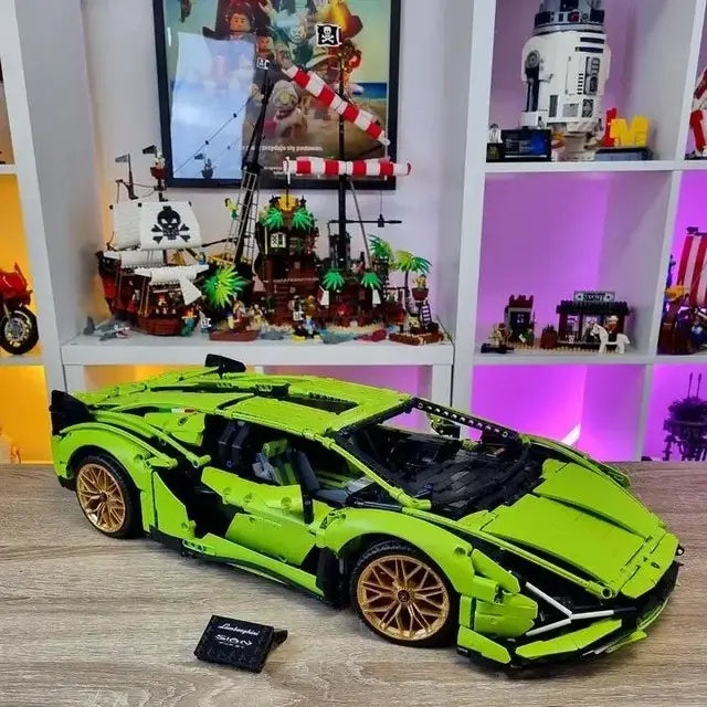 MOC Technic Lamborghini Sian building set 42115