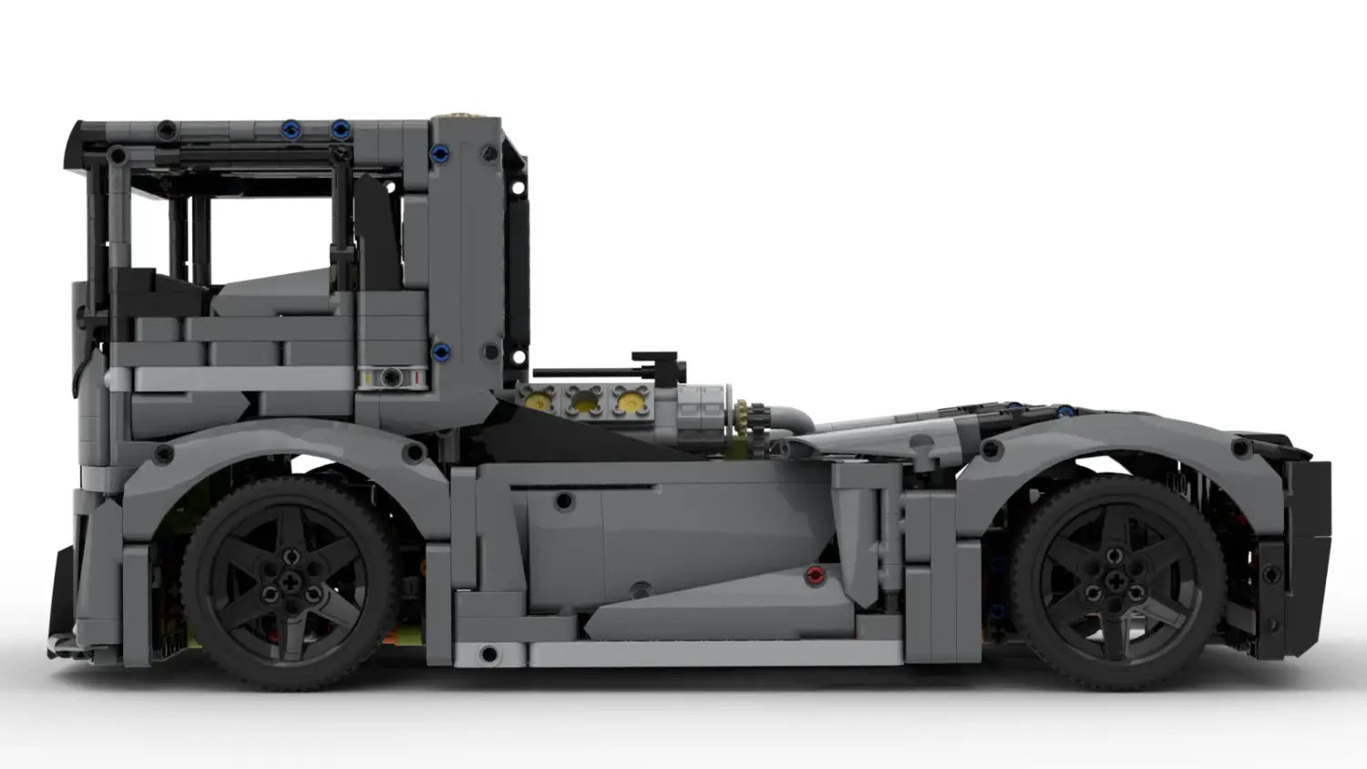 MOC Technic The Iron Knight Heavy Truck - 1670pcs