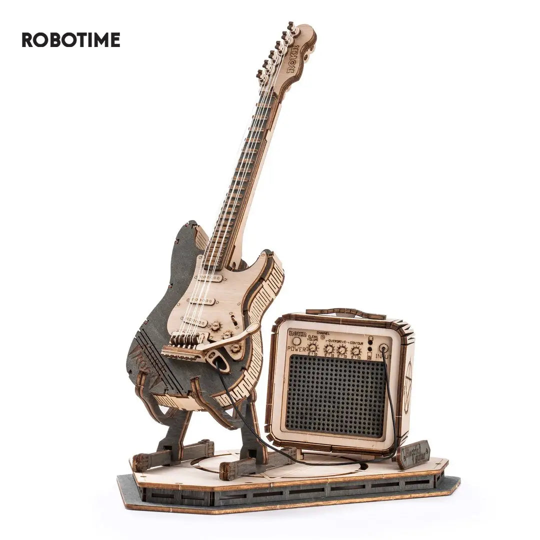 Robotime ROKR Electric Guitar - 140pcs