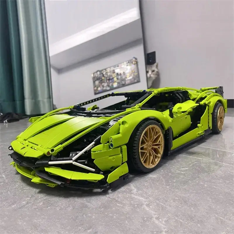 MOC Technic Lamborghini Sian building set 42115