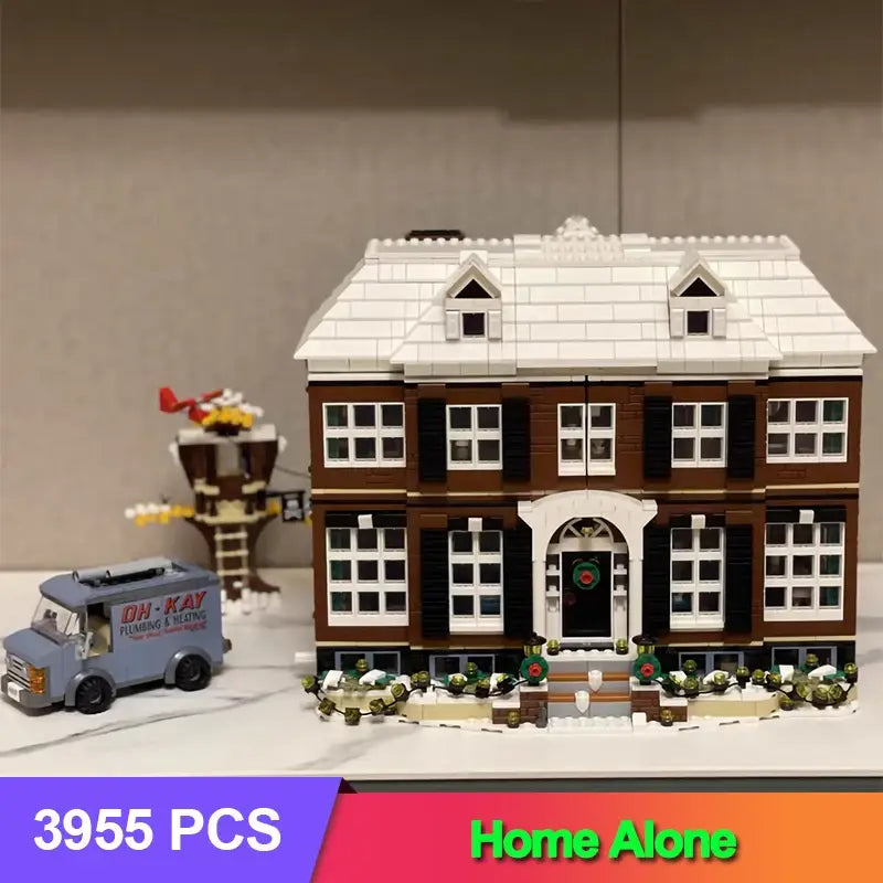 MOC Technic 21330 Alone House Set Model Building Blocks - 3955PCS