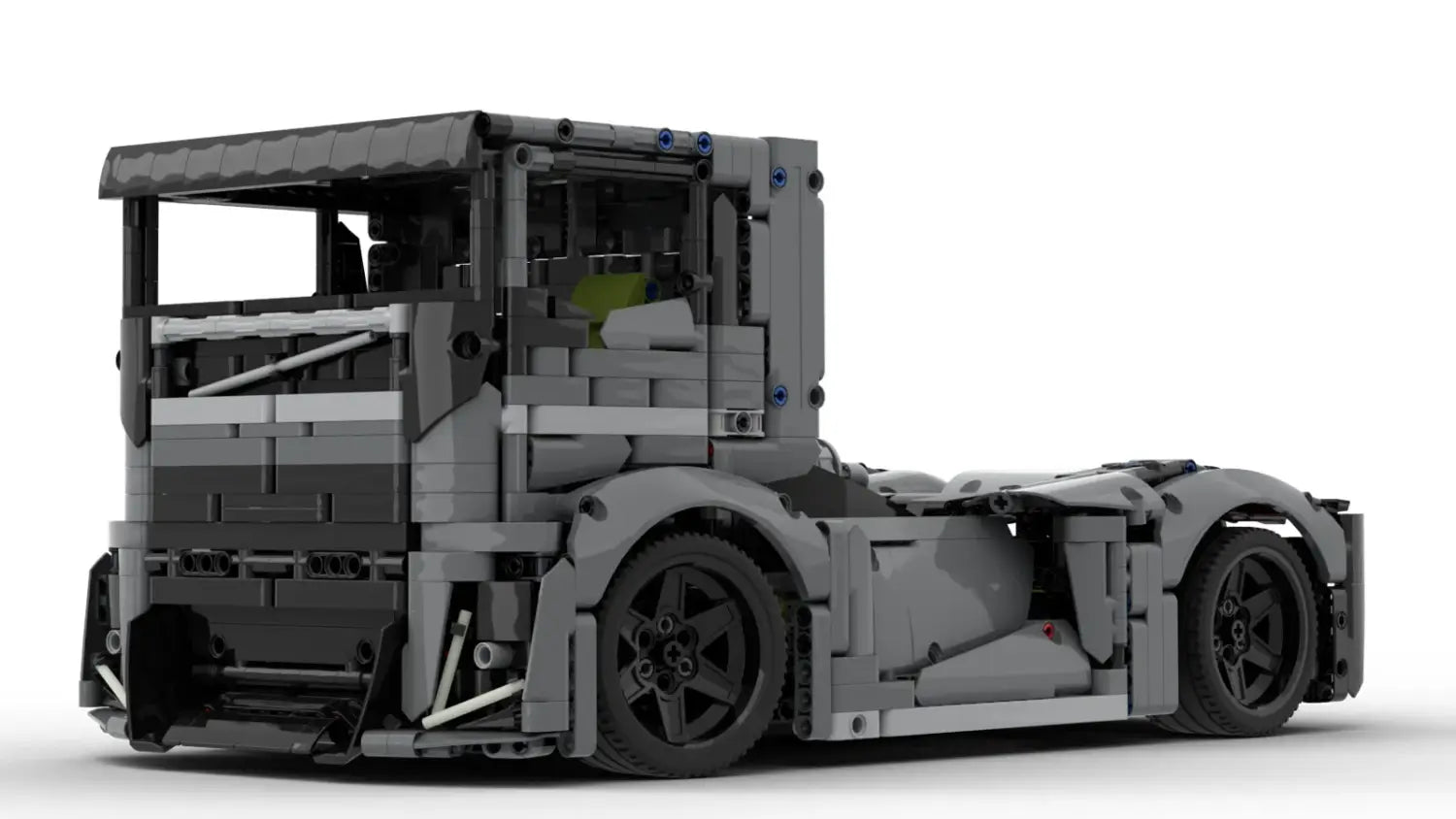 MOC Technic The Iron Knight Heavy Truck - 1670pcs