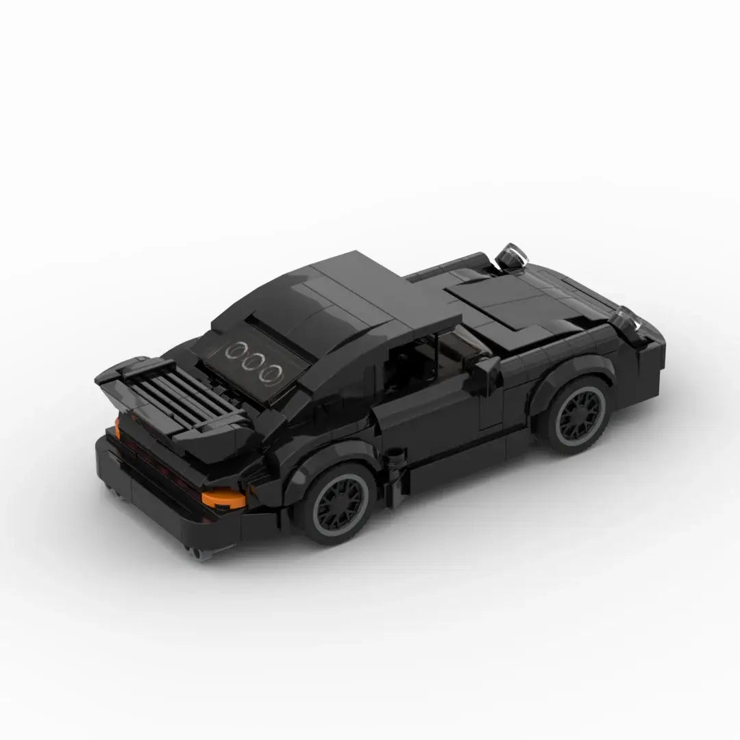 MOC MINI Cars Building Blocks Set MOC-Black Bird (930)Turbo racing sports car Vehicle Speed Champion Racer Building