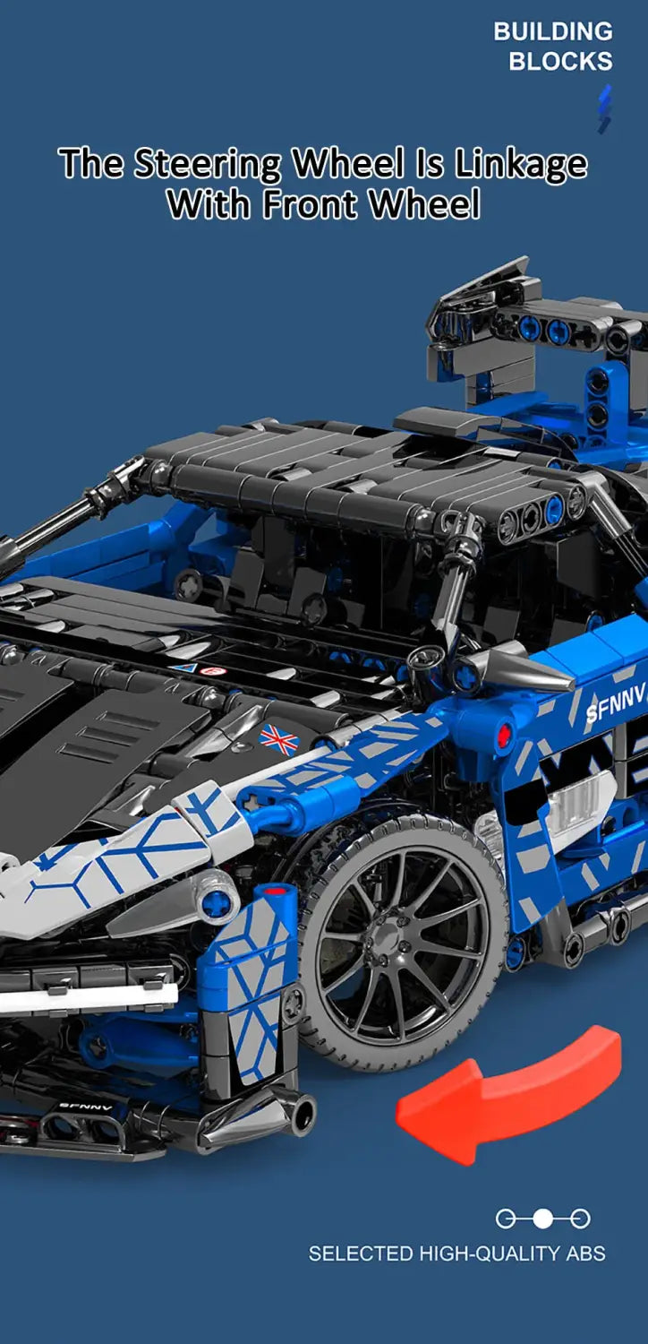 MOC Technic McLaren Senna GTR 1404pcs