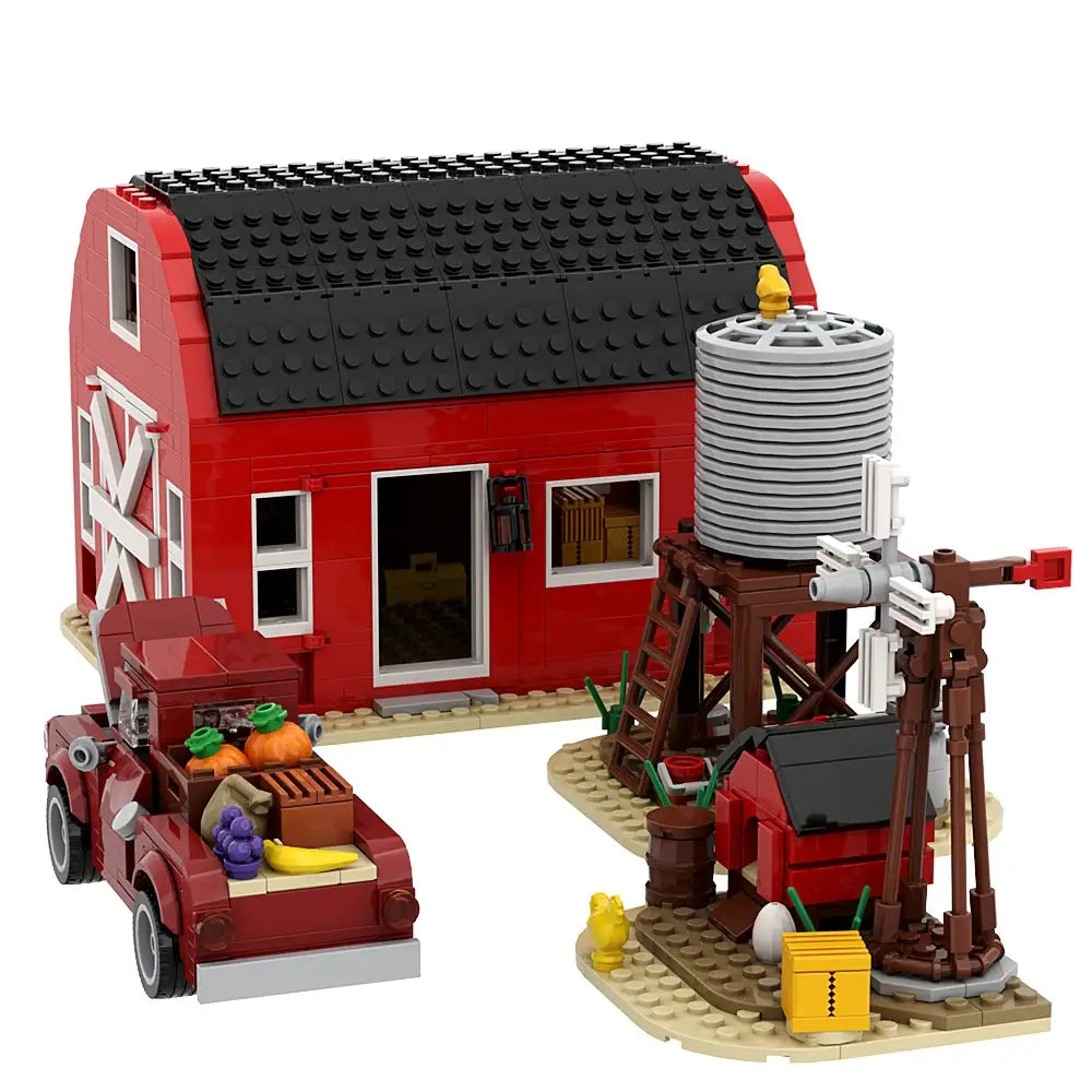 MOC Creative Windmill Farm building blocks