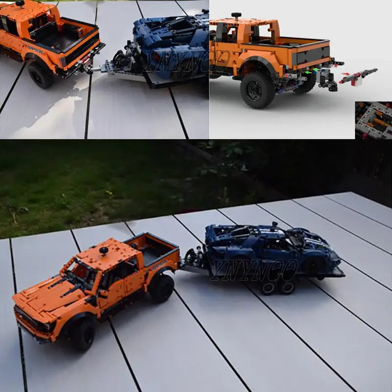 MOC Technical accessories for Ford Raptor Pickup Truck