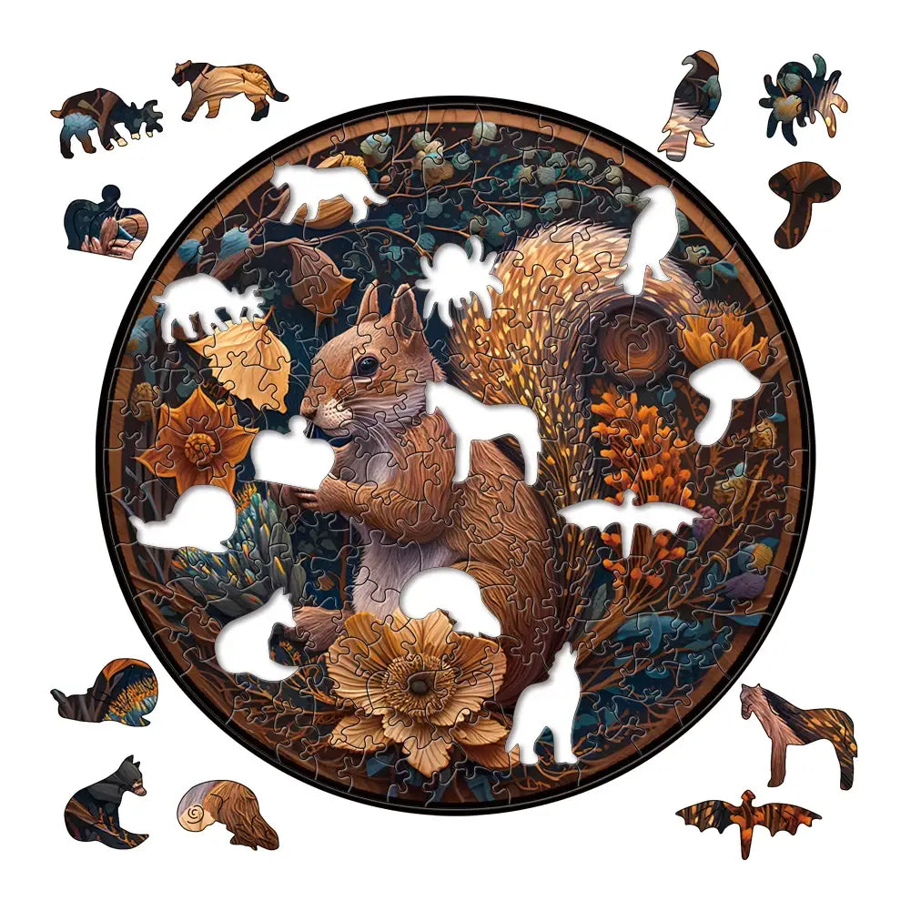 Wooden Animal Jigsaw Puzzles