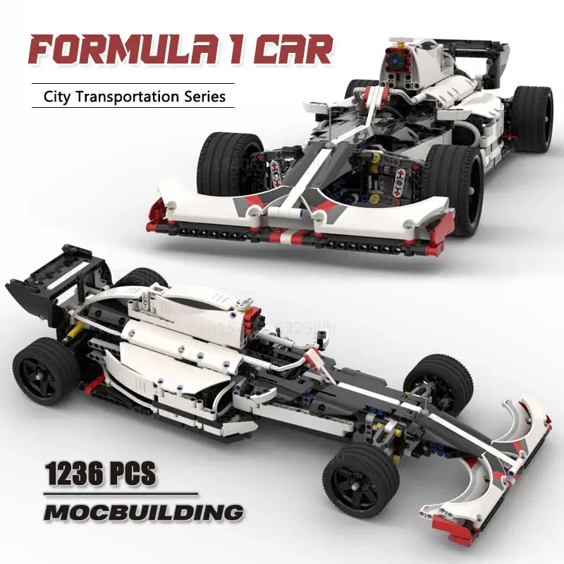 MOC Technic Formula F1 Super Speed 1236pcs