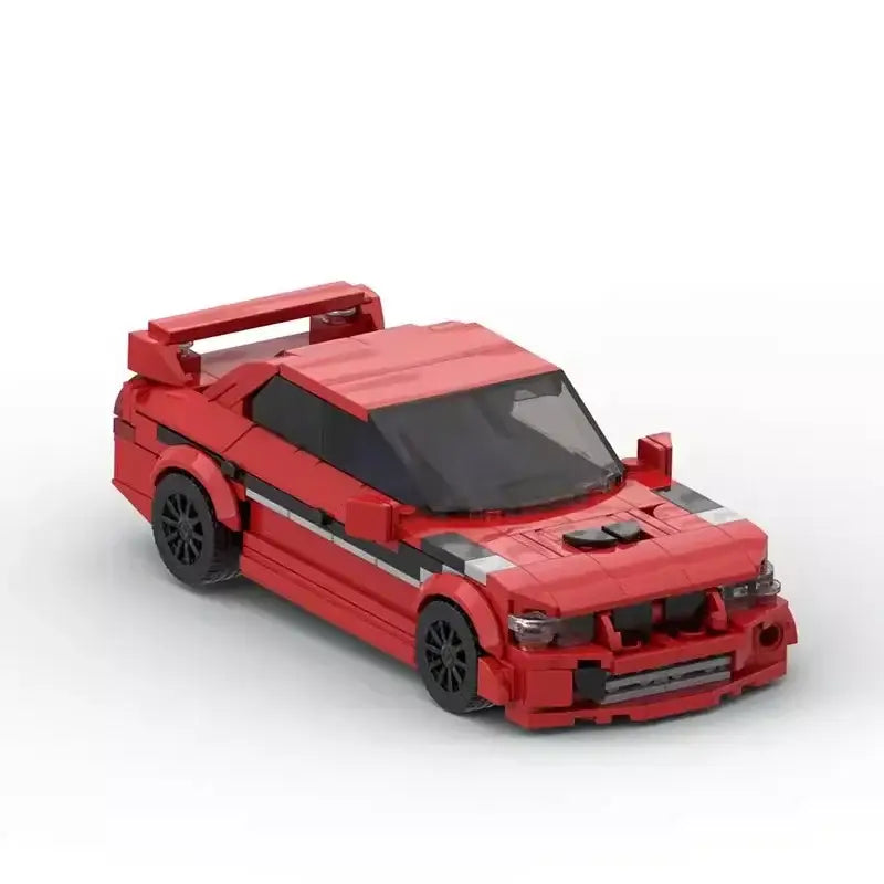 MOC BLOCKS BRICKS Minicar building set Subaru impreza