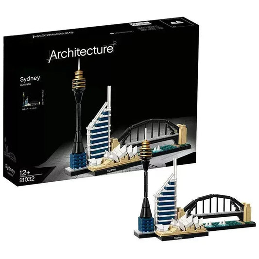 MOC Technic Architecture Paris Dubai London Sydney Chicago  Block building Sets