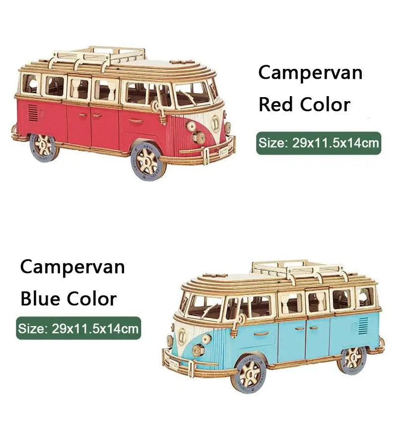 Wooden blocks vehicles or buildings