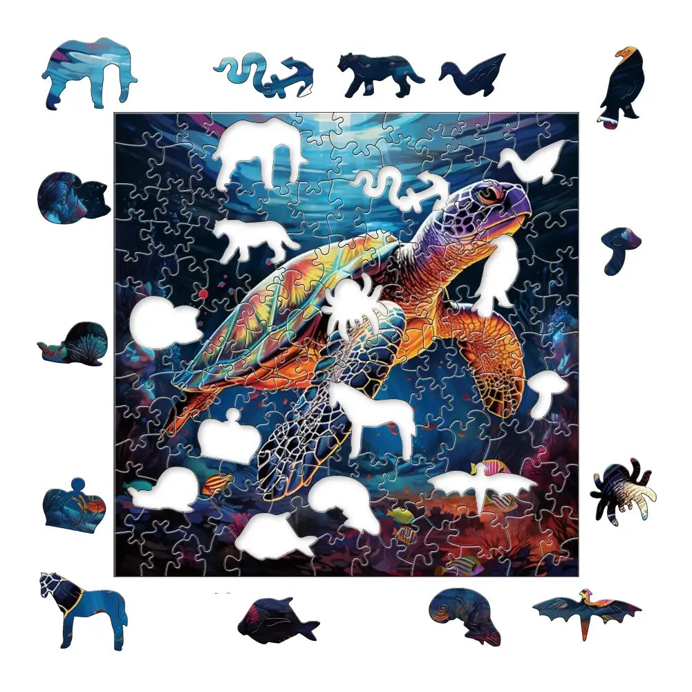 Wooden Animal Jigsaw Puzzles