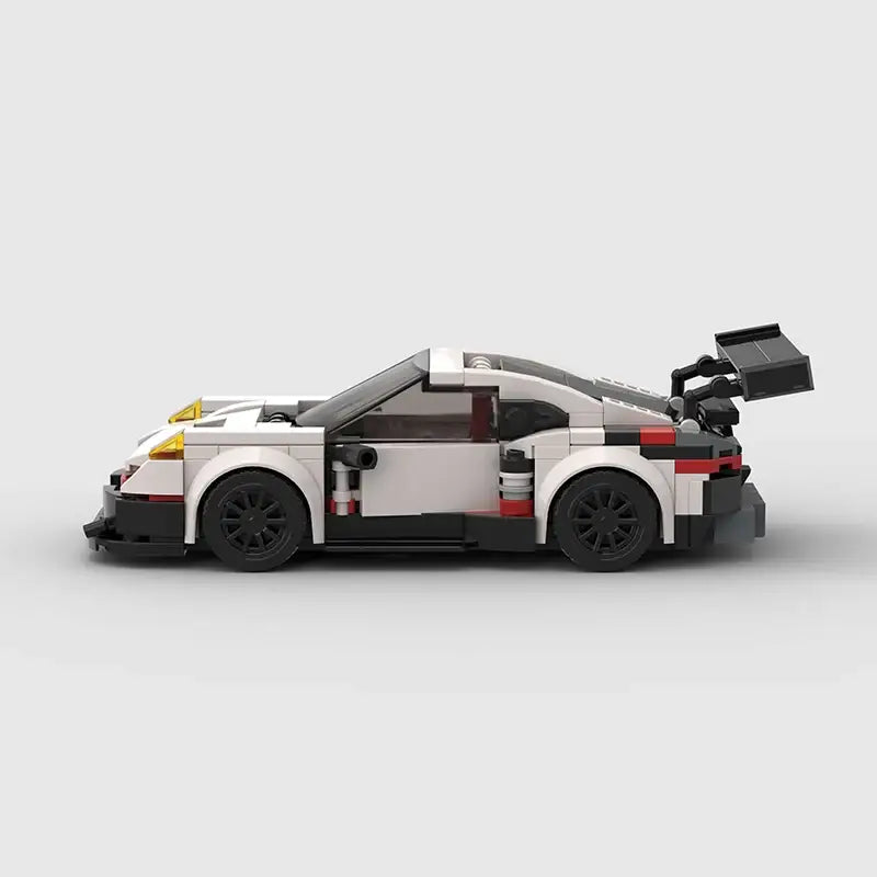 MOC BLOCKS BRICKS Minicar building set Porsche 911 Carerra turbo