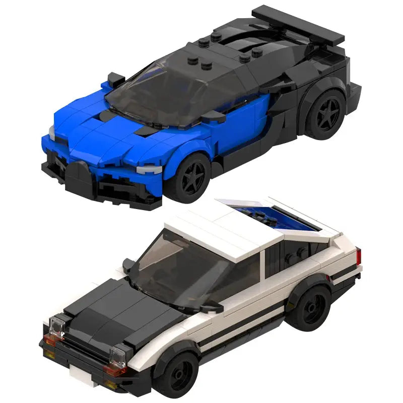 MOC MINI Cars Building Blocks Set 2022 Hot MOC City Car Speed Champion Supercar Sports Racing Car Moc Diy Building