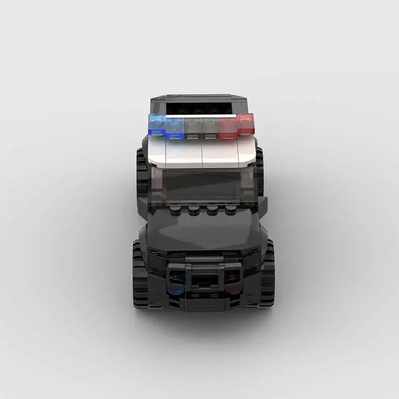 MOC MINI Cars Building Blocks Set MOC Police City Car Set M5 M8 PT Boat Model Building Blocks Defend City Rescue