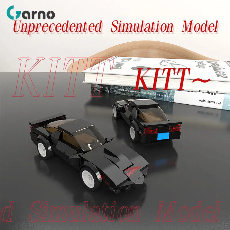 MOC MINI Cars Building Blocks Set Moc Technical Super Racing Car CKITT-Knight Rider Speed Champions City Sports Car