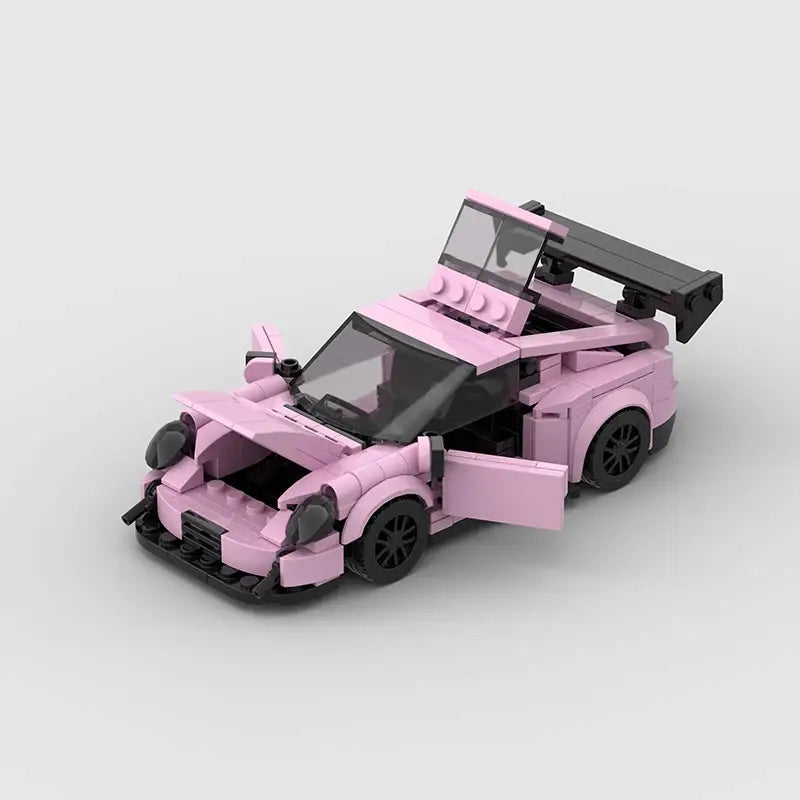 MOC MINI Cars Building Blocks Set HOT MOC F1 Racing Car City Speed Champions Sports Building Blocks Bricks Kids Toy